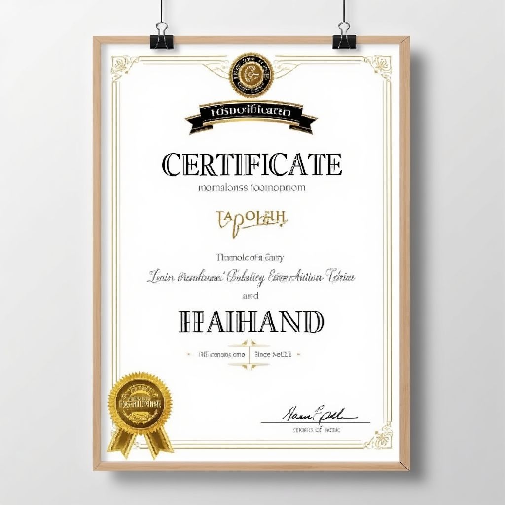 Certification professionnelle