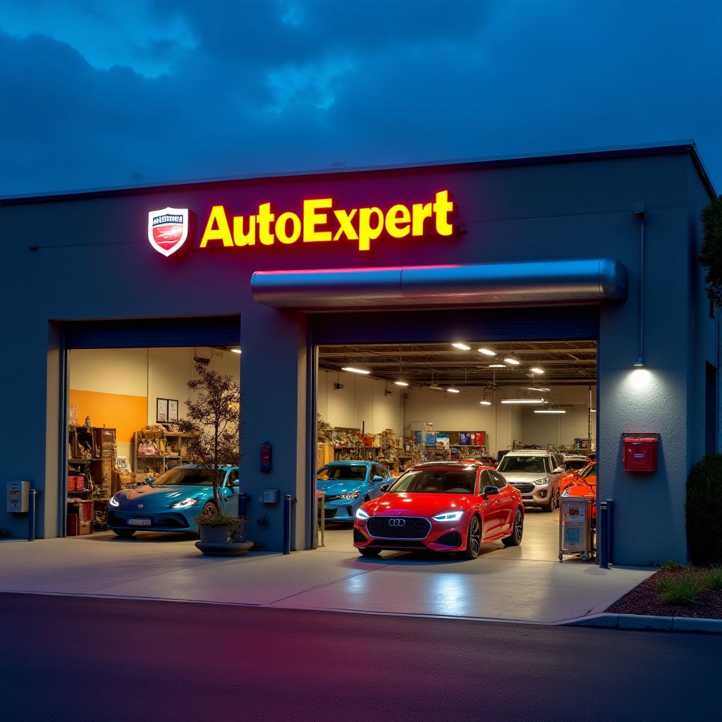 Façade du garage AutoExpert